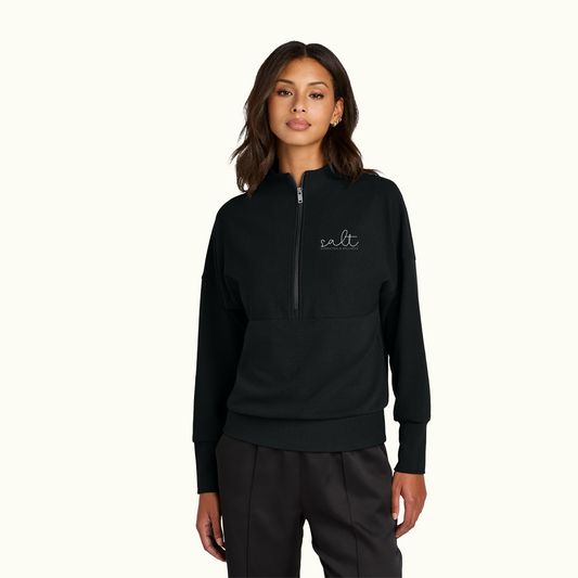 Linear Texture 1/4-Zip