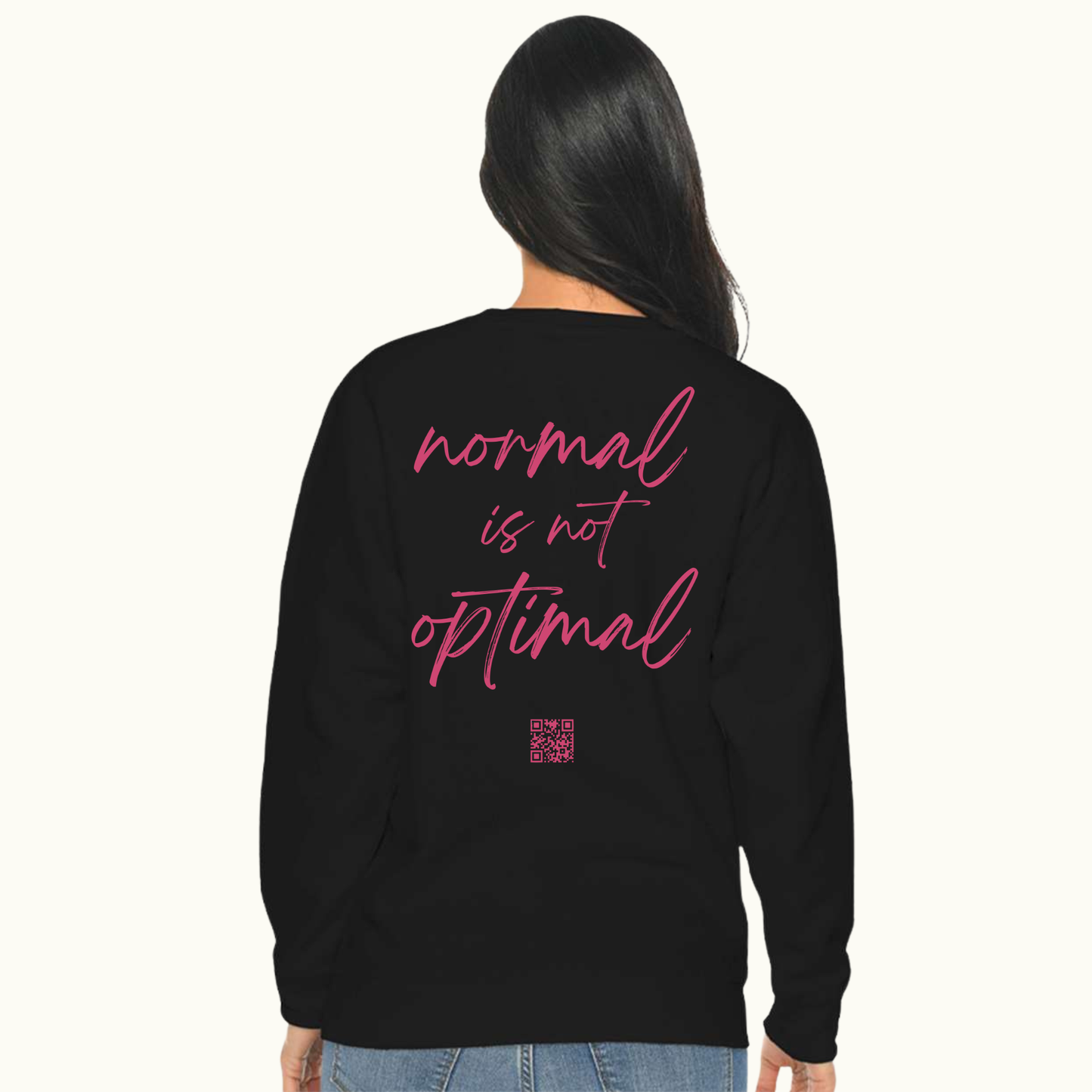 Normal is not Optimal- Urban Crewneck Sweatshirt