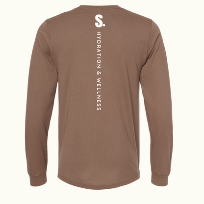 Vintage Brown Long Sleeve Tee