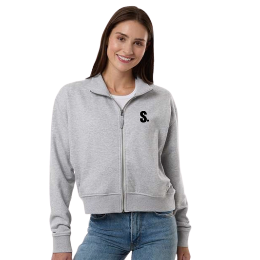 French Terry Full-Zip Jacket