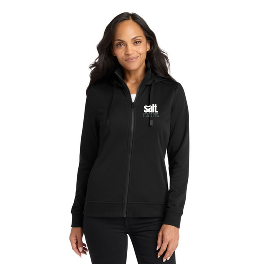 Women's Smooth Fleece Hooded Jacket