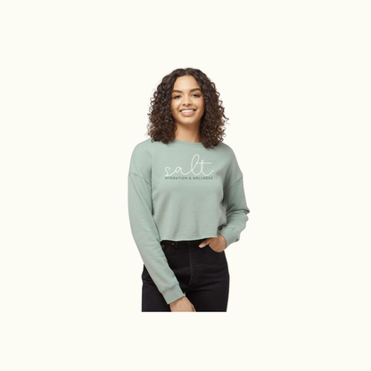 Women's Lightweight Crop Sweatshirt