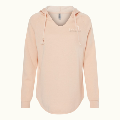Women's Lightweight California Wave-Wash Hooded Sweatshirt