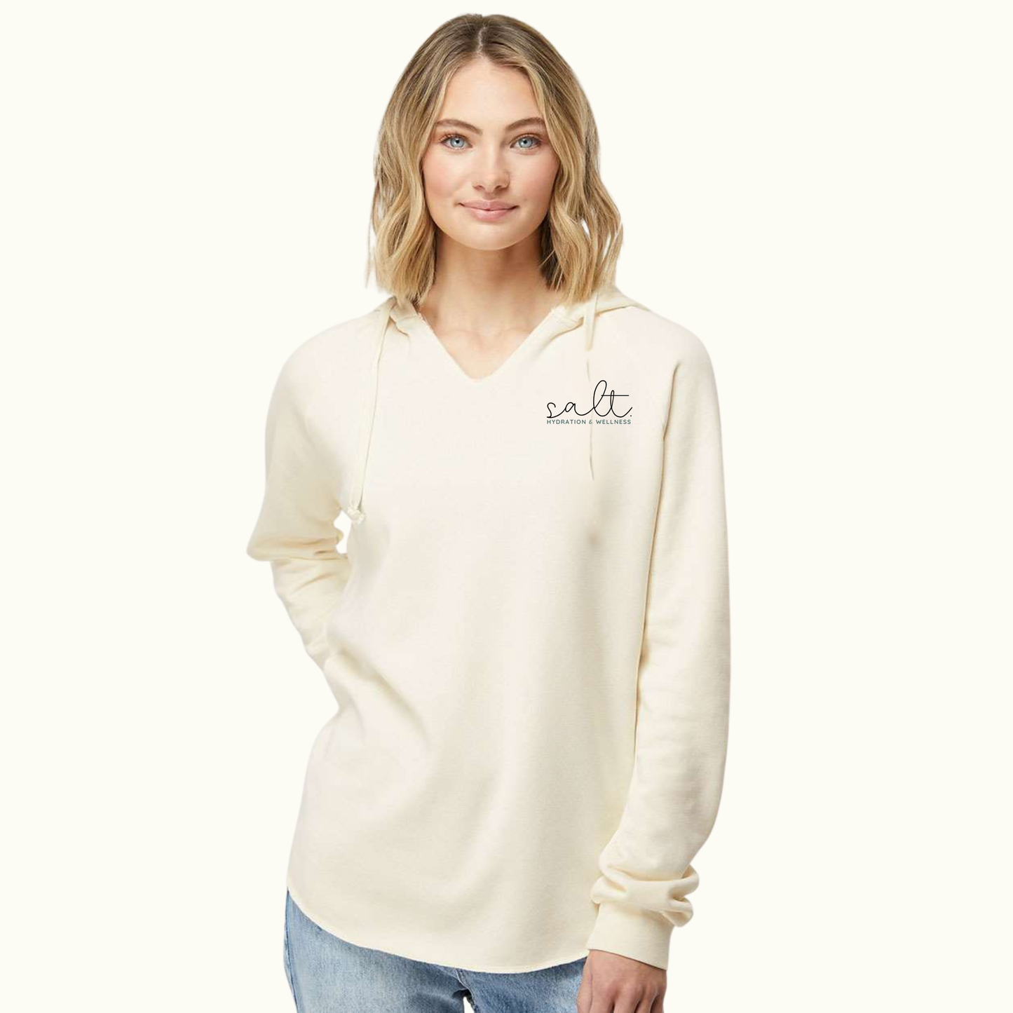 Women's Lightweight California Wave-Wash Hooded Sweatshirt