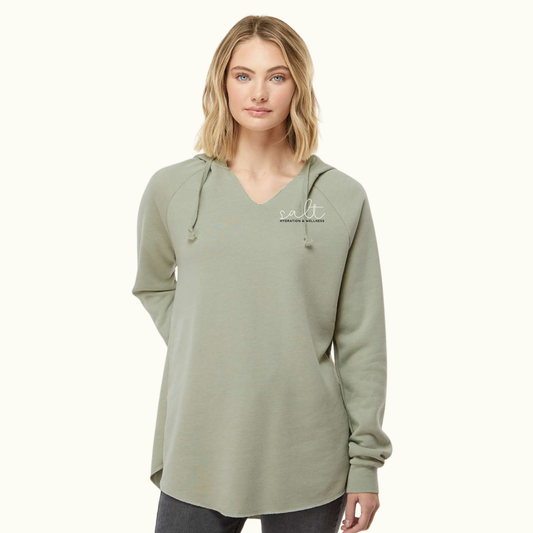 Women's Lightweight California Wave-Wash Hooded Sweatshirt