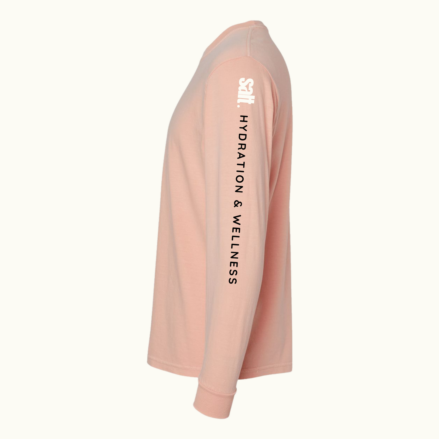 Peach Heavy Weight Long Sleeve Tee