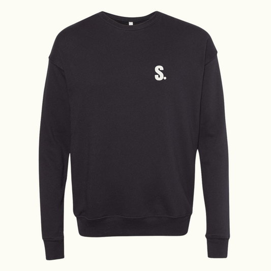 Black Crewneck Sweatshirt