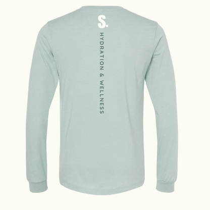 Dusty Blue Long Sleeve Tee