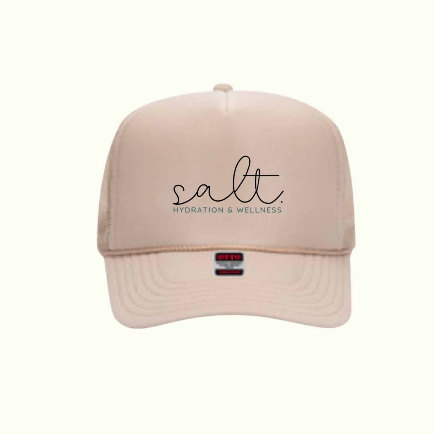 Cream Trucker Hat