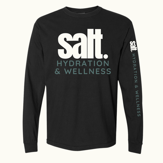 Black Heavy Weight Long Sleeve Tee